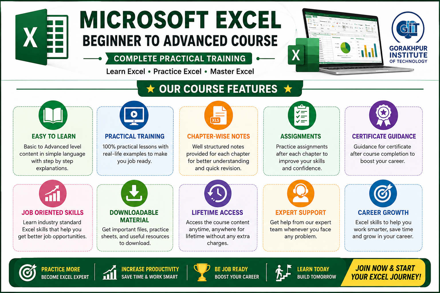 Microsoft Excel Beginner to Advanced